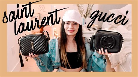 ysl lou camera bag vs gucci disco bag review